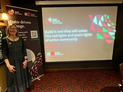 Dr Caroline Fyfe at Pint of Science Event 2026