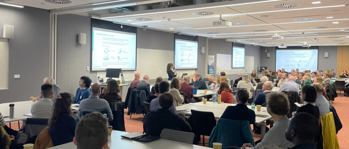 Image showing attendees at the DWP areas of research interest event